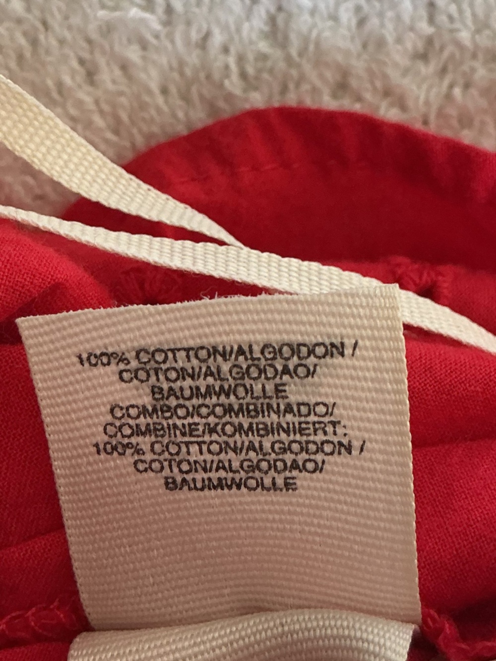 RACHEL Rachel Roy Red Eyelet Tie-Strap top - Picture 10 of 10
